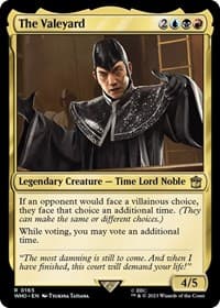 The Valeyard - Universes Beyond: Doctor Who - Magic: The Gathering card