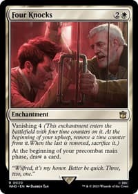 Four Knocks - Universes Beyond: Doctor Who - Magic: The Gathering card