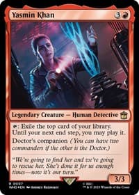 Yasmin Khan - Universes Beyond: Doctor Who - Magic: The Gathering card