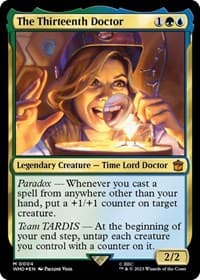 The Thirteenth Doctor - Universes Beyond: Doctor Who - Magic: The Gathering card