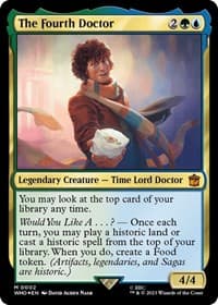 The Fourth Doctor - Universes Beyond: Doctor Who - Magic: The Gathering card