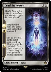 Death in Heaven - Universes Beyond: Doctor Who - Magic: The Gathering card