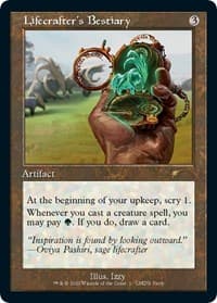Lifecrafter's Bestiary (Retro Frame) - WPN & Gateway Promos - Magic: The Gathering card
