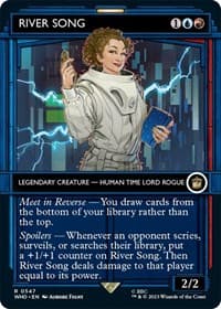 River Song (Showcase) - Universes Beyond: Doctor Who - Magic: The Gathering card