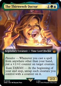 The Thirteenth Doctor (Extended Art) - Universes Beyond: Doctor Who - Magic: The Gathering card