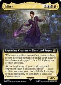 Missy (Extended Art) - Universes Beyond: Doctor Who - Magic: The Gathering card
