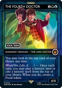 The Fourth Doctor (Serial Numbered) - Universes Beyond: Doctor Who - Magic: The Gathering card