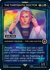 The Thirteenth Doctor (Serial Numbered) - Universes Beyond: Doctor Who - Magic: The Gathering card
