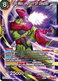 Cell Max, Return of Despair - Critical Blow - Dragon Ball Super: Masters card