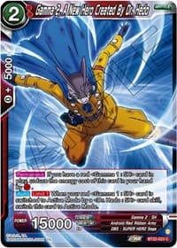 Gamma 2, A New Hero Created By Dr. Hedo - Critical Blow - Dragon Ball Super: Masters card