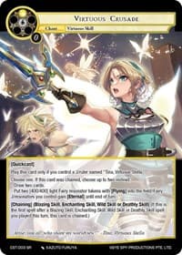 Virtuous Crusade - Clash of the Star Trees - Force of Will card