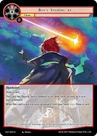 Boy's Staring At... - Clash of the Star Trees - Force of Will card