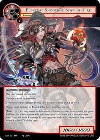 Elektra, Shooting Star of Fire - Clash of the Star Trees - Force of Will card