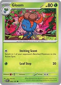 Gloom - SV03: Obsidian Flames - Pokemon card