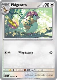 Pidgeotto - SV03: Obsidian Flames - Pokemon card