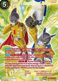 Gamma 1 & Gamma 2, Heroes' Mission (SPR) - Critical Blow - Dragon Ball Super: Masters card