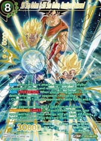 SS Son Gohan & SS Son Goten, Emotions Delivered (SPR) - Critical Blow - Dragon Ball Super: Masters card