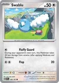 Swablu - SV03: Obsidian Flames - Pokemon card