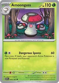 Amoonguss - SV03: Obsidian Flames - Pokemon card