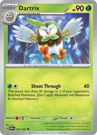 Dartrix - SV03: Obsidian Flames - Pokemon card