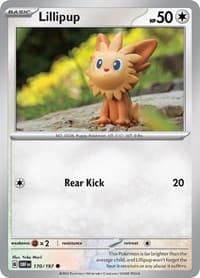 Lillipup - SV03: Obsidian Flames - Pokemon card