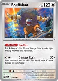 Bouffalant - SV03: Obsidian Flames - Pokemon card