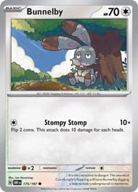 Bunnelby - SV03: Obsidian Flames - Pokemon card