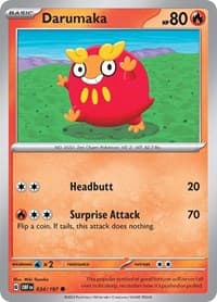 Darumaka - SV03: Obsidian Flames - Pokemon card