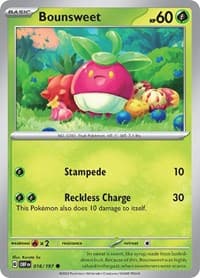 Bounsweet - SV03: Obsidian Flames - Pokemon card