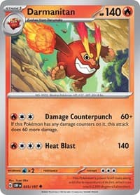 Darmanitan - SV03: Obsidian Flames - Pokemon card
