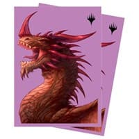 Commander Masters The Ur-Dragon Standard Deck Protector sleeves for Magic (100-pack) - Ultra Pro Card Sleeves - Card Sleeves card