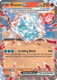 Eiscue ex - SV03: Obsidian Flames - Pokemon card