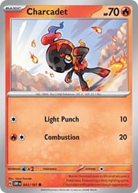 Charcadet - SV03: Obsidian Flames - Pokemon card