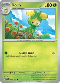 Dolliv - SV03: Obsidian Flames - Pokemon card
