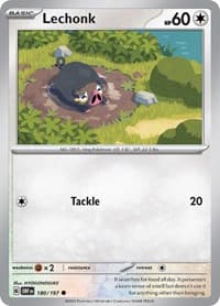 Lechonk - SV03: Obsidian Flames - Pokemon card