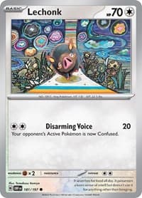 Lechonk - SV03: Obsidian Flames - Pokemon card
