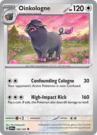 Oinkologne - SV03: Obsidian Flames - Pokemon card