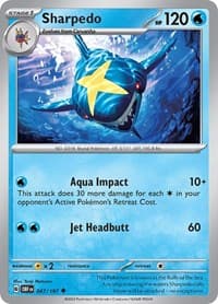 Sharpedo - SV03: Obsidian Flames - Pokemon card