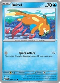 Buizel - SV03: Obsidian Flames - Pokemon card