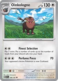 Oinkologne - SV03: Obsidian Flames - Pokemon card
