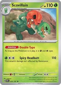 Scovillain - SV03: Obsidian Flames - Pokemon card