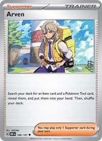 Arven - SV03: Obsidian Flames - Pokemon card