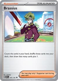 Brassius - SV03: Obsidian Flames - Pokemon card