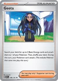 Geeta - SV03: Obsidian Flames - Pokemon card