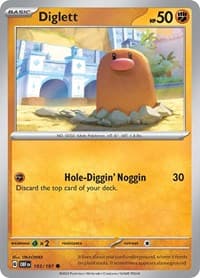 Diglett - SV03: Obsidian Flames - Pokemon card