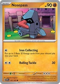 Nosepass - SV03: Obsidian Flames - Pokemon card