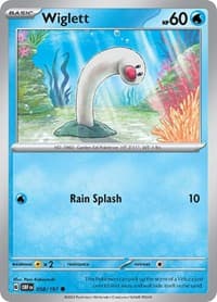 Wiglett - SV03: Obsidian Flames - Pokemon card