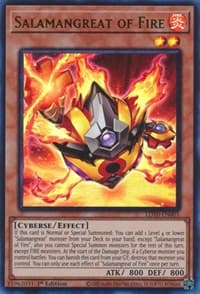 Salamangreat of Fire - Legendary Duelists: Soulburning Volcano - YuGiOh card