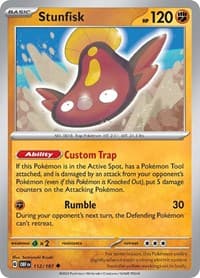 Stunfisk - SV03: Obsidian Flames - Pokemon card