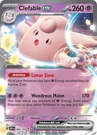 Clefable ex - SV03: Obsidian Flames - Pokemon card